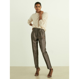 REISS SIENNA Sparkle Tapered Trousers